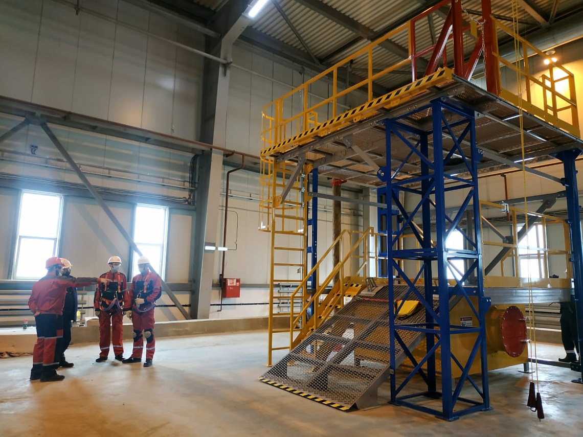 г. Чита. Учебный полигон "АЛЬПИНИСТ" 03-02 установлен  в "Норильский никель" г. Чита. Учебный полигон "АЛЬПИНИСТ" 03-02 установлен  в "Норильский никель"